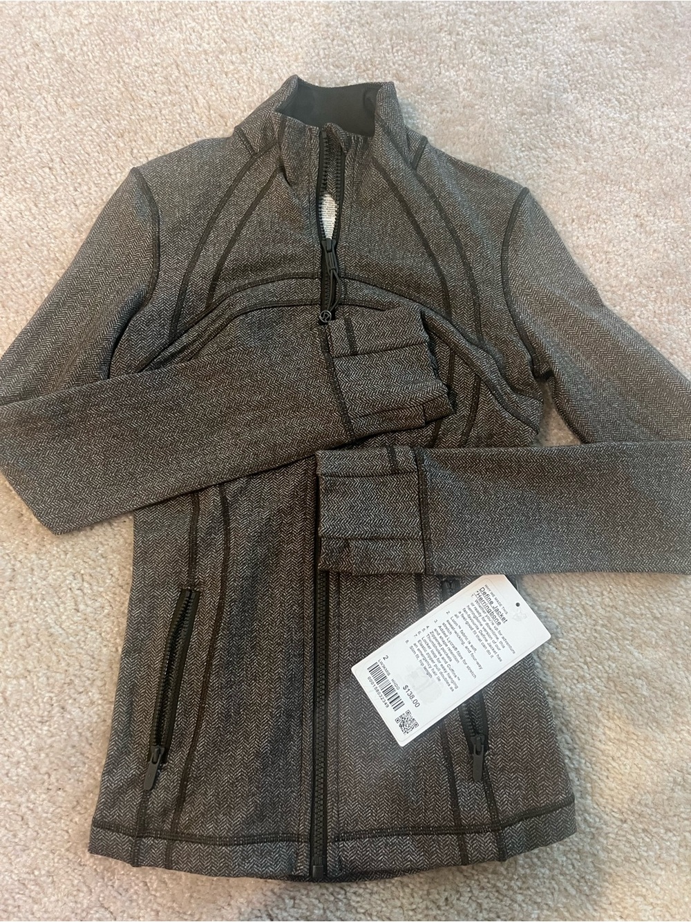 NWT lululemon define jacket herringbone